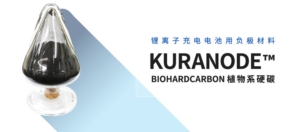 锂离子充电电池用负极材料 KURANODE™